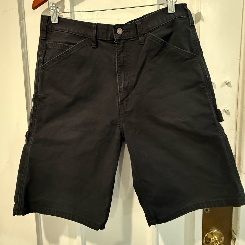 Levi's Dark Gray Cargo Shorts for Men